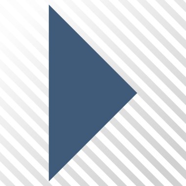 Ok ucu doğru vektör simgesi