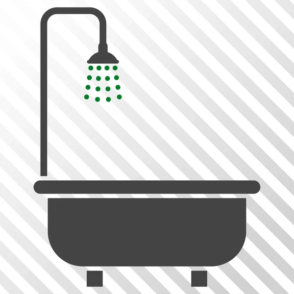 Ícone de vetor de banho de chuveiro —  Vetores de Stock