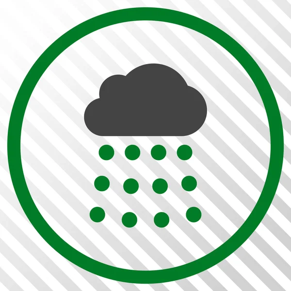 Regenwolk vector pictogram — Stockvector