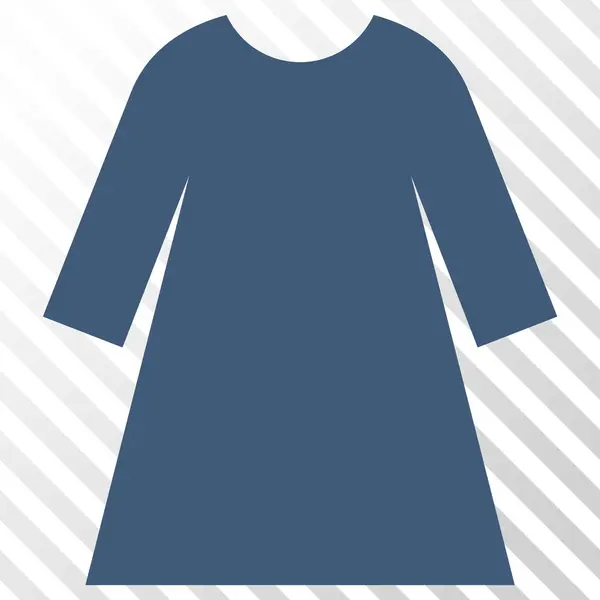 Woman Dress Vector Icon — Stock Vector