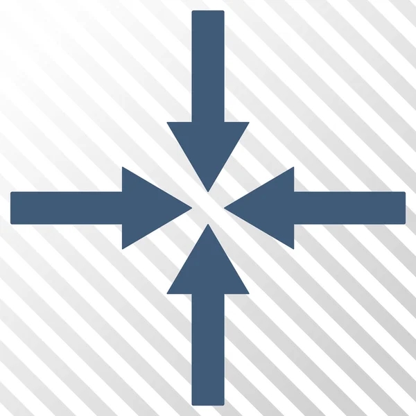 Flechas de impacto Vector icono — Vector de stock