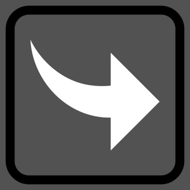 Vektör simgesi bir çerçeve içinde Yinele