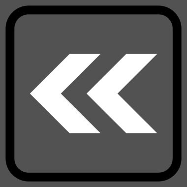 Shift Sol vektör simgesi bir çerçeve içinde