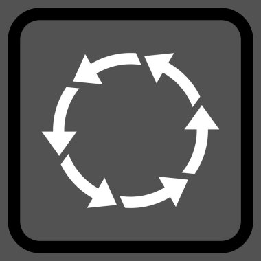 Bir çerçeve içinde CCW vektör simge döndürmek