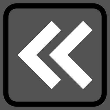 Shift Sol vektör simgesi bir çerçeve içinde