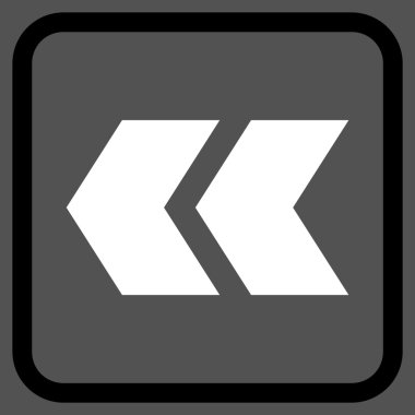 Shift Sol vektör simgesi bir çerçeve içinde