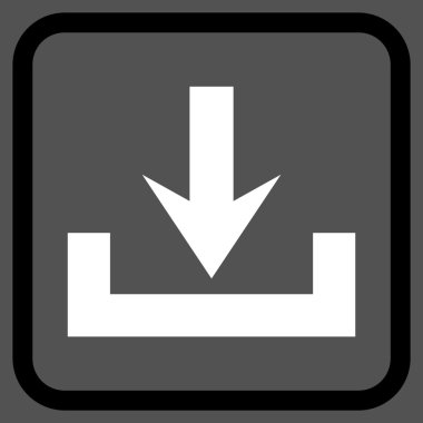 Vektör simgesi bir çerçeve içinde indirme