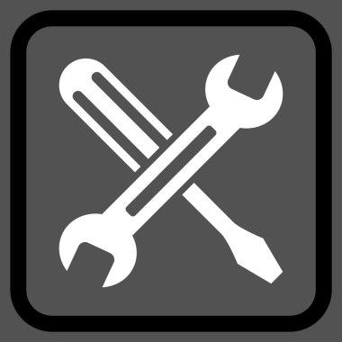 Vektör simgesi bir çerçeve içinde ayarlama