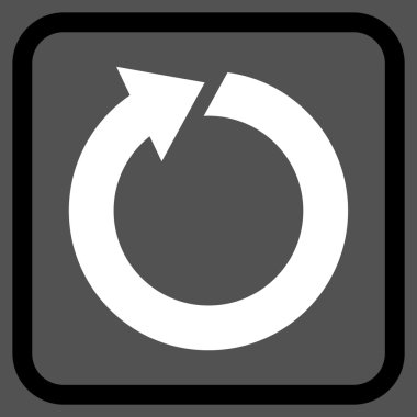 Vektör simgesi bir çerçeve içinde döndürme