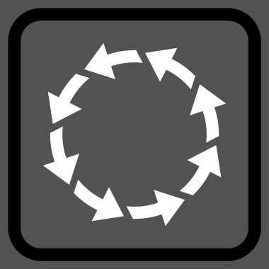 Bir çerçeve içinde CCW vektör simge döndürmek