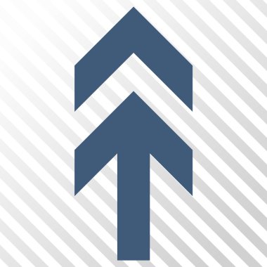 Yukarı Oklu Vektör Simgesi