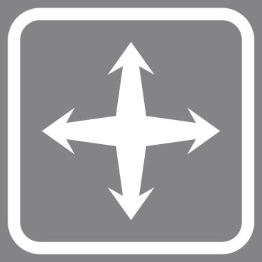 Bir çerçeve içinde vektör simgesini genişletin