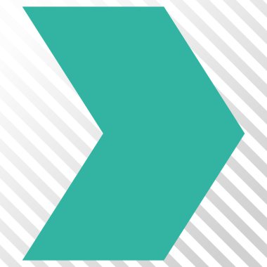 Yöne doğru vektör simgesi