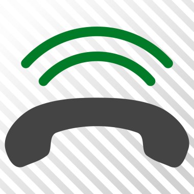 Telefon zil vektör simgesi