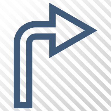 Doğru vektör simge açmak