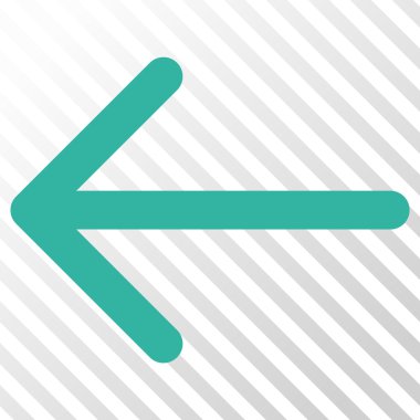 Ok sol vektör simgesi