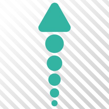 Yukarı Oklu Vektör Simgesi