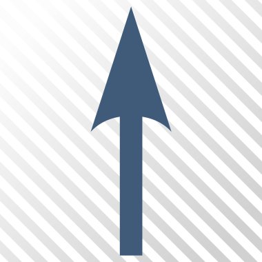 Vektör simge yukarı ok keskin