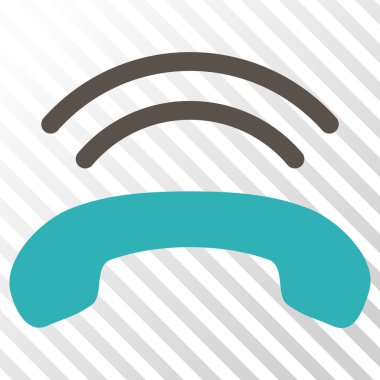 Telefon zil vektör simgesi