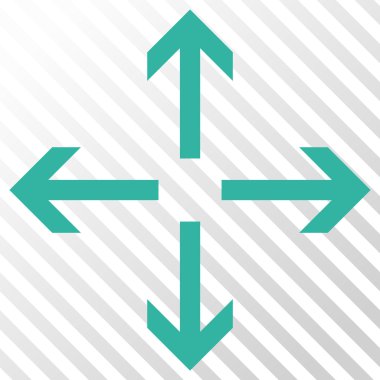 Oklar vektör simgesini genişletin