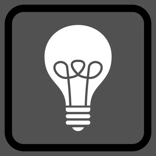 Lamp lamp Vector Icon In een Frame — Stockvector