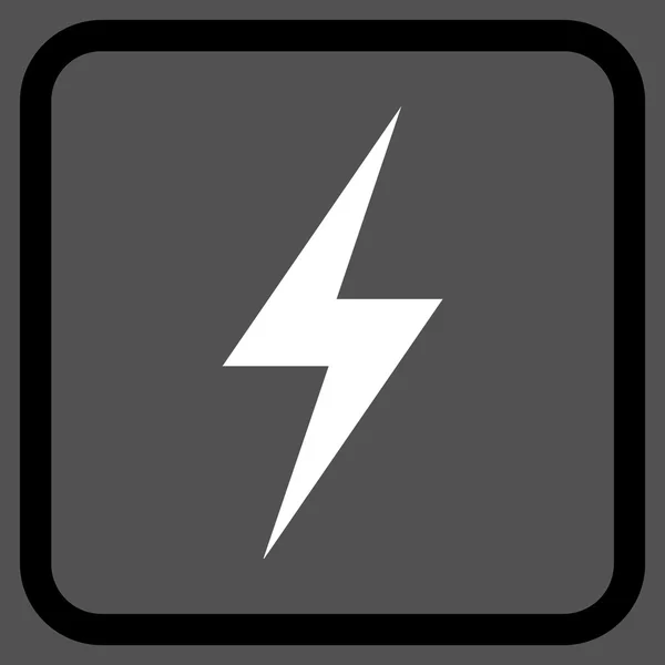 Vektorové ikony v rámečku elektřina — Stockový vektor