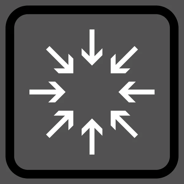 Pressure Arrows Vector Icon In a Frame — Stock Vector