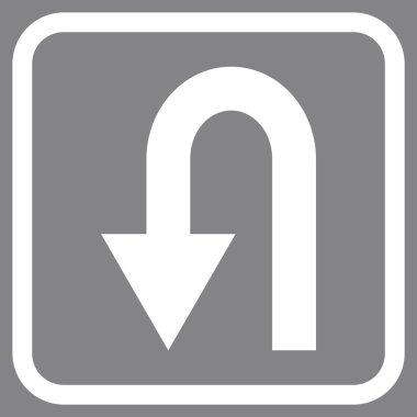 Geri vektör simge bir çerçevede açmak