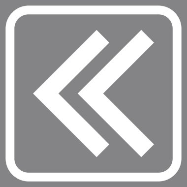 Shift Sol vektör simgesi bir çerçeve içinde