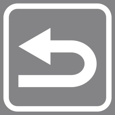 Sol vektör simge bir çerçevede açmak