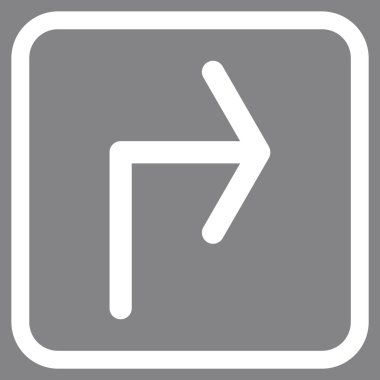 Doğru vektör simge bir çerçevede açmak