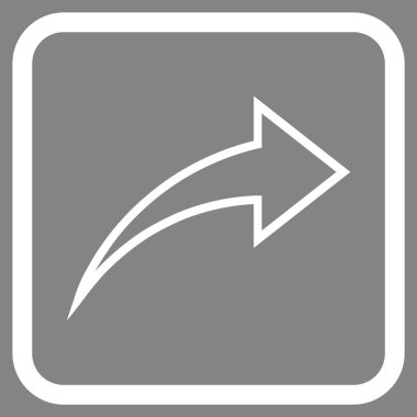 Vektör simgesi bir çerçeve içinde Yinele