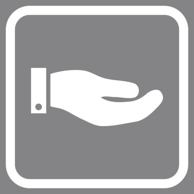 El vektör simgesi bir çerçeve içinde