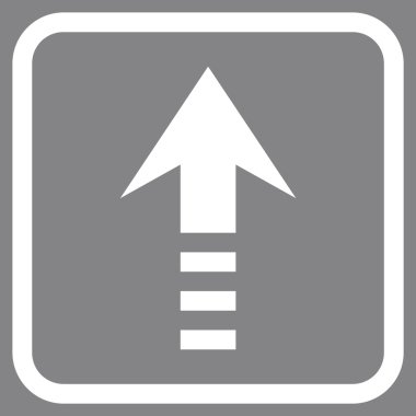 Vektör simgesi bir çerçeve içinde gönder