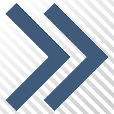 Üst karakter doğru vektör simgesi