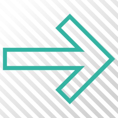 ok sağ vektör simgesi