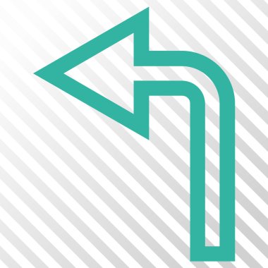 Sol vektör simge açmak