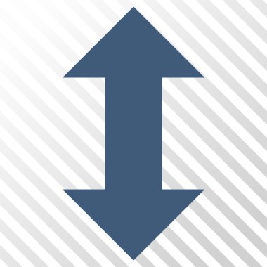 Dikey Exchange okları vektör simgesi