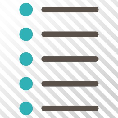 Öğeleri vektör simgesi