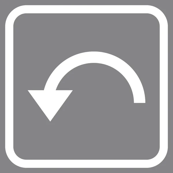Otočit doleva vektorové ikony v rámečku — Stockový vektor
