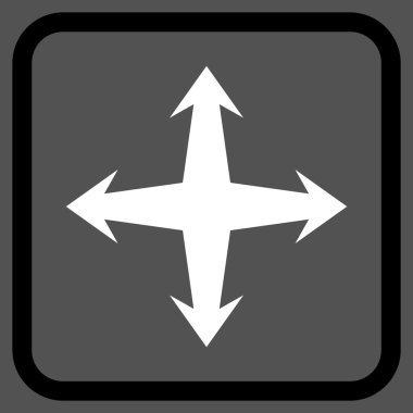 Bir çerçeve içinde vektör simgesini genişletin