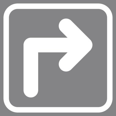 Doğru vektör simge bir çerçevede açmak