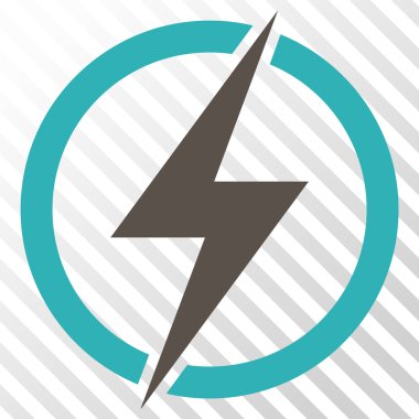 Elektrik vektör simgesi