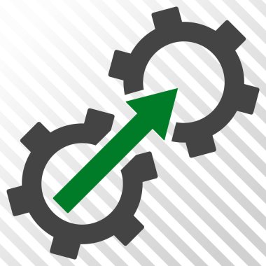 Dişli Tümleştirme vektör simgesi