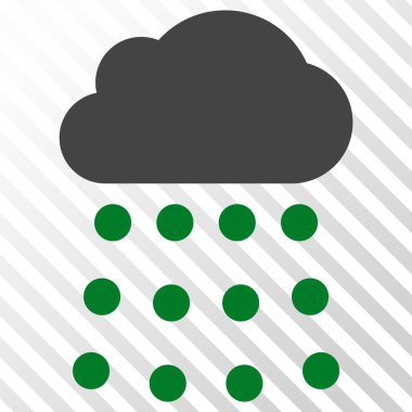 yağmur bulutu vektör simgesi