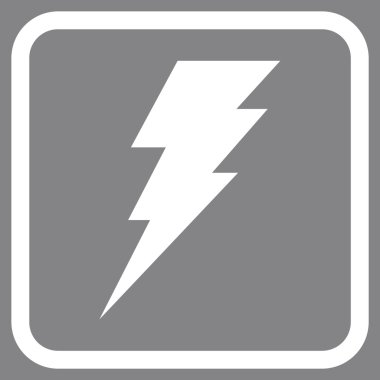 Vektör simgesi bir çerçeve içinde yürütmek