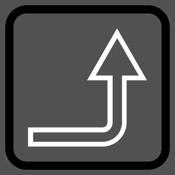 Podkręć wektor ikona w ramce — Wektor stockowy
