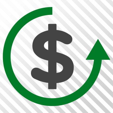 Geri ödeme vektör simgesi