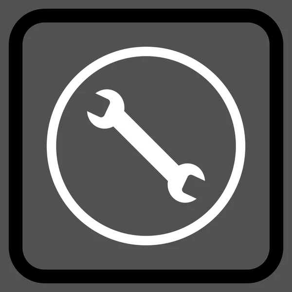 Llave Vector icono en un marco — Vector de stock