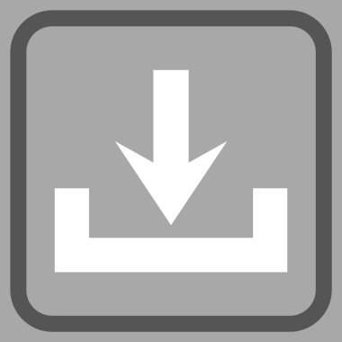 Vektör simgesi bir çerçeve içinde indirme